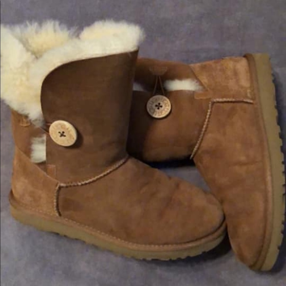 Suede UGG boots